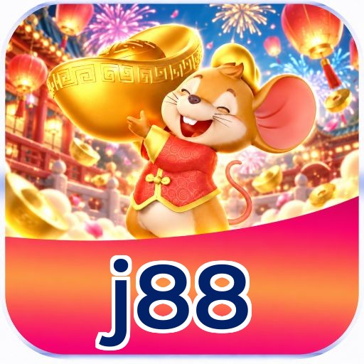 Interface da plataforma j88 mostrando slots populares e bônus de boas-vindas